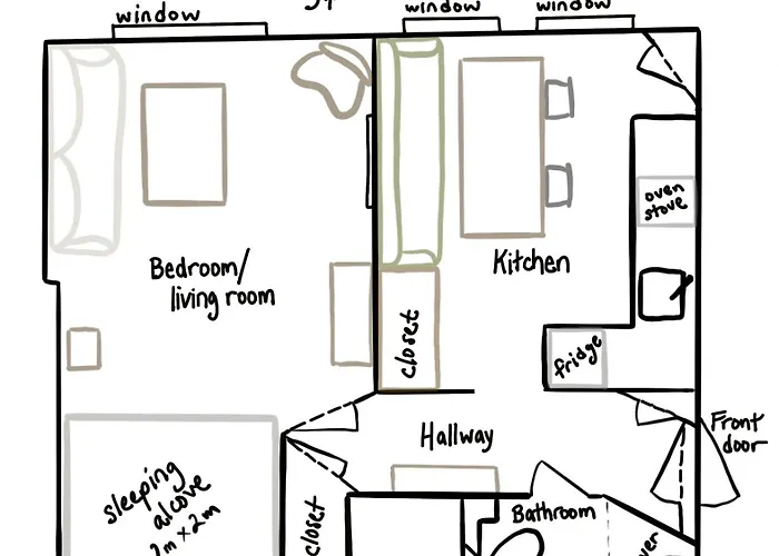 The Flat At Five Corners Apartman